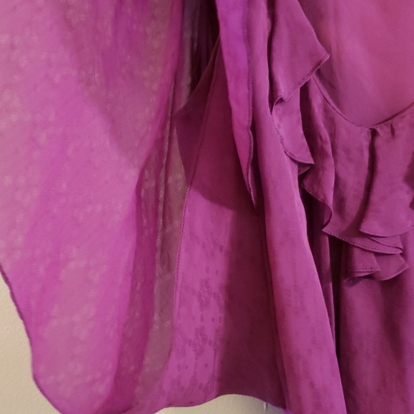 Milly purple dress with rope belt sz 6 NWOT - Picture 5 of 7